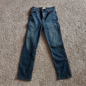 Abercrombie & Fitch The 90’s Straight Ultra High Rise